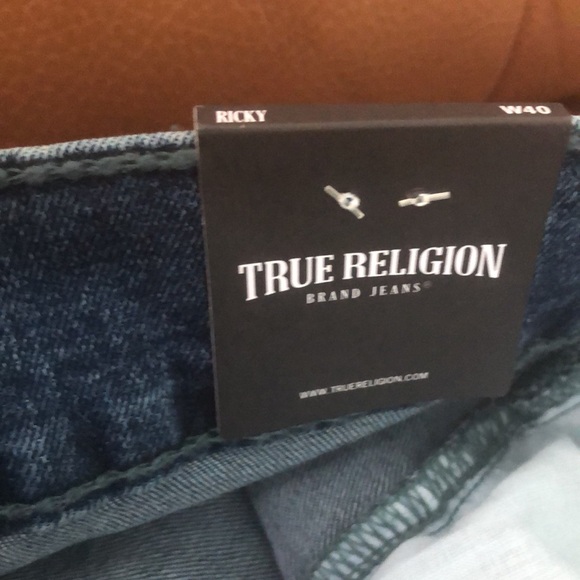 💥HP💥TRUE RELIGION (40x34) Ricky Relaxed Straight - Picture 9 of 14